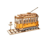 3D koka konstruktors "Tramvajs"