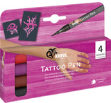 KREUL „Tattoo Pen Tribals“ laikinų tatuiruočių rašiklių rinkinys, 4 vnt.