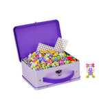 PLUS PLUS konstruktor Pastellmetallist kohver, 600 tk.