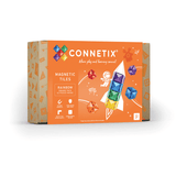 CONNETIX vaivorykštinis kvadratų rinkinys (42 dalių)
