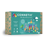 CONNETIX vaivorykštinė kamuoliukų trasa (92 dalys)