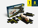 Waytoplay skrejceļa komplekts (8 detaļas + 1 lidmašīna)