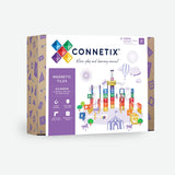 CONNETIX vaivorykštinė super kamuoliukų trasa (134 dalys)