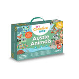 Australijos gyvūnų kūrybos veiklų dėžutė