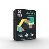 CONNETIX PRO Build It 4 Ways transporto priemonių rinkinys (30 dalių)