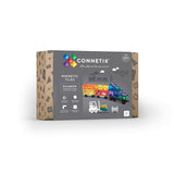 CONNETIX vaivorykštinis transporto rinkinys (50 dalių)